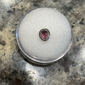 Mettle and Silver White Gold Threadless End